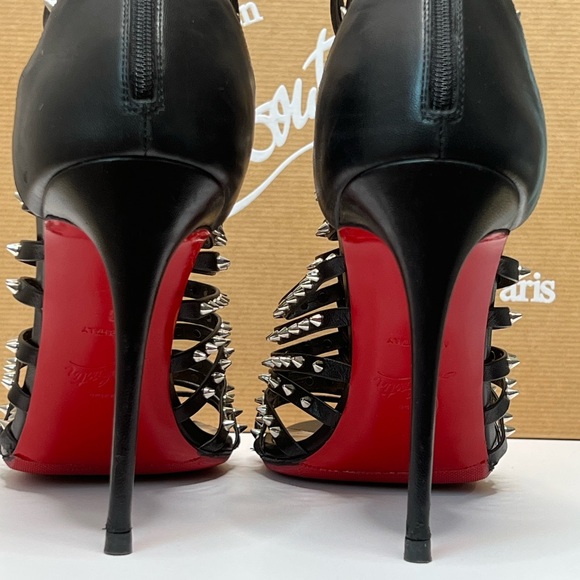 Christian Louboutin Black Heeled Shoes - Picture 10 of 16